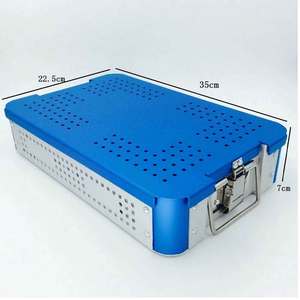 Bandeja de Esterilización de Doble Nivel de Calidad Premium, Acero Inoxidable de Grado Quirúrgico, Autoclavable, Estuche de Almacenamiento Médico, Aprobado por CE ISO - Product Image 4