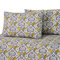 Draps de lit imprimés 100% coton, écologiques, durables, pour la maison et l'hôtel, design personnalisable, fabriqués en usine, avec un nombre de fils de 100TC