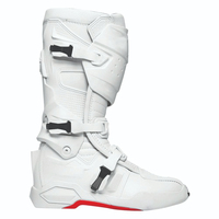 Bottes de motocross en cuir unisexes personnalisées, respirantes, légères, ignifuges, bottes de course de qualité supérieure pour pilotes professionnels