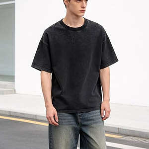 Custom Logo Vintage <b>Acid</b> Washed <b>T</b> <b>Shirt</b> For Men Latest Fashionable Custom Made <b>Acid</b> <b>Wash</b> <b>T</b> <b>Shirts</b> for Men - Product Image 5