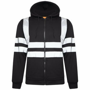 Chaqueta de Seguridad Reflectante de Alta Visibilidad 2026, Nueva Llegada, para Hombre, con Logotipo Personalizado y Tiras Reflectantes en Contraste - Product Image 3