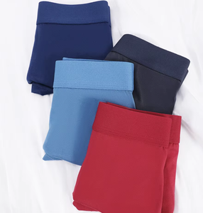 Nueva Ropa Interior de Algodón para Hombre, Corte Medio, Tejida, Ecológica, Cómoda, de Color Sólido, Transpirable y Holgada - Product Image 3
