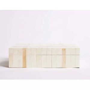 New Arrival Handcrafted Bone Inlay Jewelry <b>Box</b> Bone Decorative <b>Storage</b> <b>Box</b> Bone Inlay Jewelry Organizer in Wholesale Price - Product Image 2