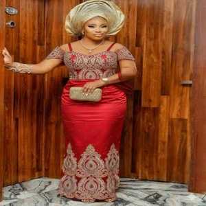 Oferta de Verano Exclusiva: Impresionante Tela de Seda Tafetán Nigeriana George Wrapper, Antiestática, Transpirable, 120 GSM, Color Esmeralda - Product Image 3