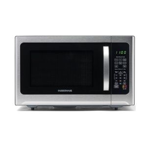Countertop Microwave 1100 Watts, 1.2 cu ft - Smart Sensor Microwave Oven With LED <b>Lighting</b> & Child Lock - Perfect for Apartments - Product Image 1