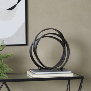 Colección de Esculturas Metálicas Abstractas Hechas a Mano al por Mayor, Accesorio Decorativo Artístico Moderno para Sala de Estar y Dormitorio al Mejor Precio - Product Image 6