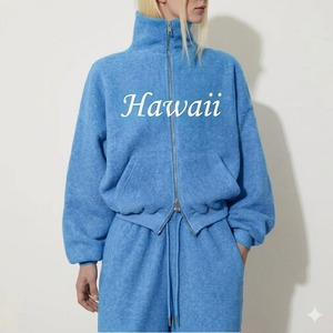 Relaxed Comfortable Women Full Zip <b>Jacket</b> Sweatshirt Two Piece Jogger Set Oversized High Neck Fleece Tracksuit Casual Loungewear - Product Image 4