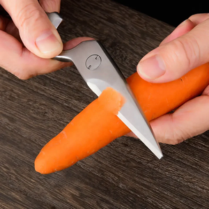 Ciseaux de cuisine en acier inoxydable Outil de cisaillement polyvalent pour la viande Ciseaux à légumes Fourniture de cuisine - Product Image 5