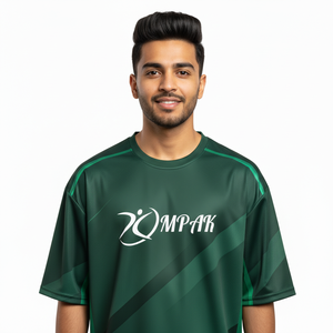 เสื้อยืดโอเวอร์ไซส์สไตล์สตรีทแนวเมือง พิมพ์ลายแบบซับลิเมชั่น สำหรับผู้ชาย สวมใส่สบาย ทรงหลวม ทันสมัย - Product Image 1