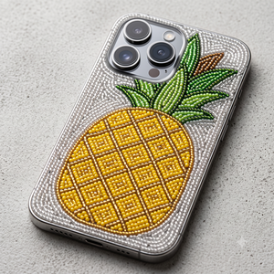 เคสโทรศัพท์ NOVA STAR CRAFT ปักด้วยลูกปัดฝ้ายหลากสีสัน พร้อมลวดลายศิลปะ งานปักมือคุณภาพพรีเมียม - Product Image 1