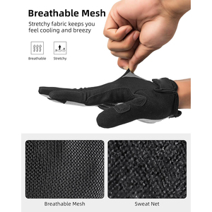 Cycling <b>Gloves</b> for Men Women - Breathable Gel Pad Road Mountain Bike <b>Gloves</b> - <b>Touch</b> <b>Screen</b> Anti-Slip MTB <b>Gloves</b> for Cycling - Product Image 4