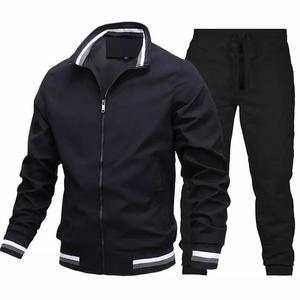 Ensemble de survêtement unisexe noir 2 en 1, design imprimé, sport, entraînement, athlétisme - Product Image 5