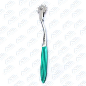Instrumento quirúrgico de precisión Wartenberg Neuro Pinwheel de la mejor calidad para pruebas neurológicas Molinete de sensación de acero inoxidable verde - Product Image 3
