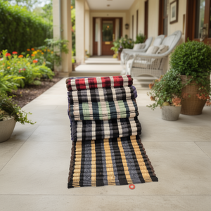 Tapis d'entrée antidérapant en chenille HY 16x24 pouces, tapis de sol pour porte, tapis de bienvenue pour la maison, l'hôtel, la salle de bain, fabriqué en polyester - Product Image 1