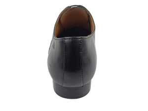 Zapatos Oxford de Vestir para Hombre, Negros, de Piel Vacuna, con Punta en Pico, Estilo Slip-On, para Oficina y Carrera Profesional, Color Sólido, Suela de Cuero Antideslizante con Amortiguación de Aire - Product Image 4