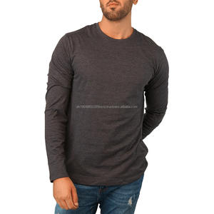 Camiseta de Manga Larga Ligera de Secado Rápido para Hombre, Nueva Moda 2026, Precios al por Mayor, Estilo Formal en Tejido de Punto - Product Image 1