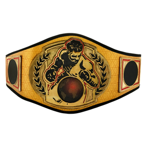 เข็มขัดแชมป์มวยปล้ำ MMA แบบสั่งทำพิเศษ วัสดุทองเหลือง ซิงค์ และหนัง สำหรับอุปกรณ์ศิลปะการต่อสู้แบบนุ่มนวล - Product Image 2