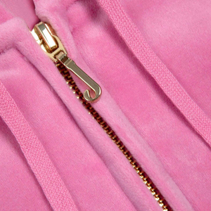 <b>Womens</b> <b>Velour</b> <b>Tracksuit</b> 2 Piece Outfits for <b>Women</b> Long Sleeve Hooded Zip Tops Jogging Velvet Sportswear - Product Image 4