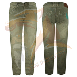 Pantalons en jean décontractés de style streetwear pour hommes, pantalons en jean 100% de haute qualité, fabriqués sur mesure - Product Image 6