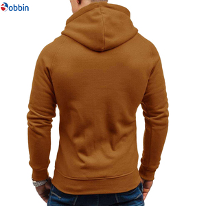 Sudaderas con Capucha Unisex de Alta Calidad, Sudadera con Cierre y Capucha Marrón, Estilo Urbano Personalizado, Corte Regular, Color Sólido, 100% - Product Image 1