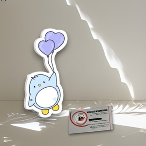 ถาดแม่เหล็กอะคริลิคสำหรับต่อขนตาแบบพกพา รุ่น Private Label Trendy Blue Chick พร้อมลูกโป่งตกแต่ง สวยงาม - Product Image 3