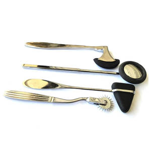 Juego de 4 piezas de percusión neurológica: Martillo de Taylor Buck y kit de diagnóstico con rueda de Wartenberg para enfermeras, EMS, estudiantes de medicina y uso clínico. - Product Image 5