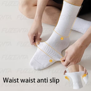 Calcetines deportivos de alta calidad para deportes, que absorben la humedad, transpirables y cómodos, con logo personalizado, para hombres y mujeres. - Product Image 2