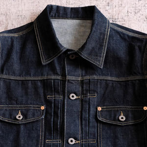 Veste en jean patchwork artistique pour homme, design streetwear unique, manteau en jean, tenue - Product Image 4