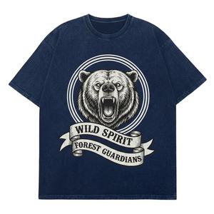 T-shirt surdimensionné pour homme 100% coton écologique avec motif imprimé, poids moyen 240g, longueur standard - Product Image 5