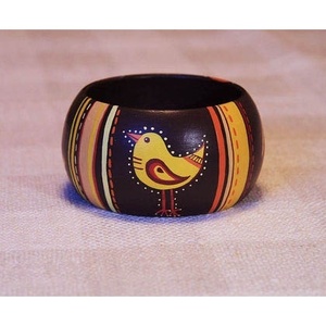 Elegant Painted <b>Indian</b> Wooden <b>Bangles</b> Cultural Fashion Accessories by RR ENTERPRISES - Product Image 4
