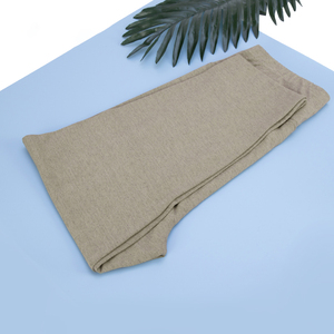 Leggings Deportivos Beige de Cintura Alta para Mujer, Pantalones de Yoga Sin Costuras, Elásticos, para Correr, Entrenamiento y Uso Diario - Product Image 4