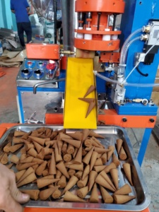 Máquina Automática para Hacer Conos de Incienso Religioso, Empaquetado en Cartón, Modelo de Aluminio y Hierro, GI GMEX JSC Vietnam All-Season HAILAN - Product Image 2