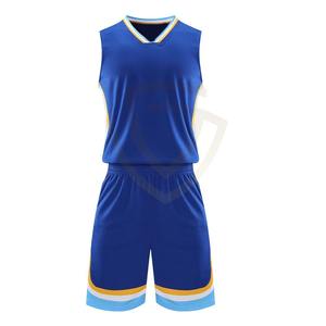 Conjuntos de Uniformes de Baloncesto Transpirables y Cómodos para Hombre, 100% Poliéster, Anti-UV, Talla Personalizada - Product Image 1