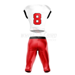 Uniforme de Fútbol Americano de Alta Calidad y Bajo Precio Hecho de 100% Poliéster - Product Image 2