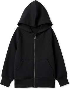 Sudadera con Capucha Negra para Hombre, Corte Holgado, 100% Algodón, Felpa Francesa, Ropa Casual de Invierno, con Bolsillo, Secado Rápido, Ecológica y Transpirable - Product Image 1