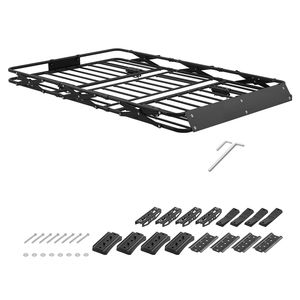 Portapacchi da Tetto Pieghevole per Tutte le Stagioni, Resistente, 64 x 39 x 4 Pollici, Capacità 200 Libbre, Design Pieghevole per Ogni Condizione Atmosferica - Product Image 1