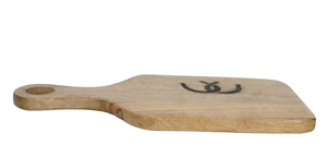 Planche à découper décorative avec poignée, compatible lave-vaisselle, écologique, planche à charcuterie, planche à découper pour fruits et légumes, planche de comptoir - Product Image 5