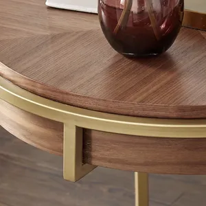 Modern Decorative Coffee <b>Table</b> with <b>White</b> Marble Surface Luxury Furniture Premium Artistic Coffee <b>Table</b> Collection for Luxury - Product Image 4
