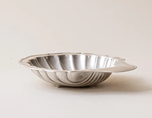 Hot Sale Silver Plated Shell Shaped Trinket Tray Footed Base <b>Metal</b> Jewelry Ring Dish Vanity Organizer <b>Bowl</b> Wholesale - Product Image 6