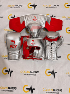 Guantes de Boxeo y Kickboxing de Cuero Originales, Modelo Reciente, Diseño Personalizado, Impresión Completa, Conjunto de Sparring, Gran Venta - Product Image 4