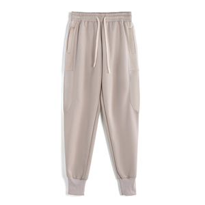 Pantalon de jogging en molleton doux pour homme, coupe décontractée, avec cordon de serrage réglable, pour le sport, la course et le fitness - Product Image 2