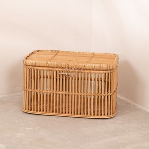 Eco Friendly Natural Rattan Trunk Box Cheap Price Woven Wicker <b>Chest</b> Trunks Organizer Wholesale From Vietnam - Product Image 2