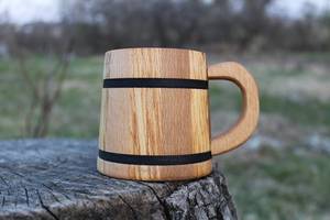 Eco Friendly Wooden Coffee Mug Sustainable <b>Drinkware</b> - Product Image 4