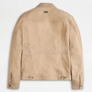 Vintage Outdoor Men <b>Trucker</b> <b>Jacket</b> Breathable Soft Lightweight Functional Adventure Layer - Product Image 6