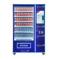 Distributeur automatique de bière et de collations intelligent et pratique, fonction SDK, paiement par pièces/billets/cartes de crédit, refroidissement thermoélectrique