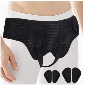 Shorts de compression noirs respirants pour hommes avec protection de la zone inguinale pour l'entraînement de boxe, protection inguinale pour la boxe, protection inguinale pour le kickboxing - Product Image 4
