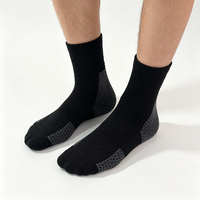 Chaussettes de sport respirantes pour hommes ADV Unicorn, chaussettes de basketball, chaussettes de course à compression, chaussettes athlétiques rembourrées avec soutien de la voûte plantaire