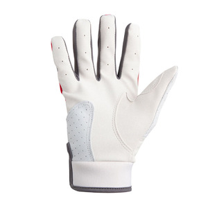 Gants de frappe en cuir blanc et rouge, service OEM, respirants, fermeture auto-agrippante, unisexes, pour entraînement adulte - Product Image 6