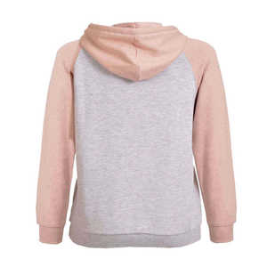 Sudadera con Capucha para Mujer, Color Amarillo y Gris, con Bloques de Color, Manga Larga, con Bolsillos, Estilo Casual para Otoño - Product Image 6