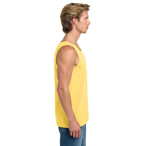 High Cotton Tank Top <b>for</b> <b>Men</b> Wholesales Custom Logo 3XL 100% Cotton Sleeveless T Shirts 220gsm <b>Singlets</b> Tank Top <b>For</b> <b>Mens</b> - Product Image 3